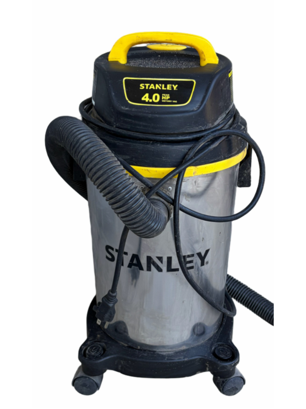Stanley Wet/Dry Vacuum Cleaner One Size Silver and Black